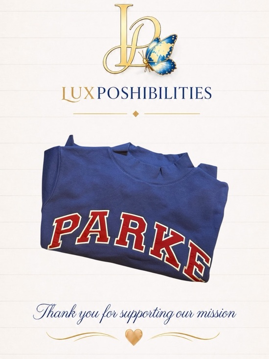 Parke Tops - PARKER NWT Varsity Mockneck• Drift +  Sail L/XL